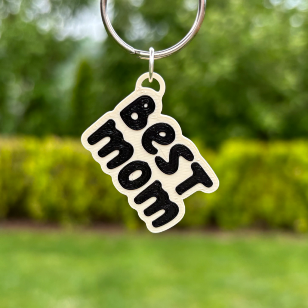 Best Mom Keychain
